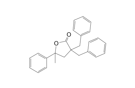 3,3-Dibenzyl-5-methyl-5-phenyl-tetrahydrofuran-2-one