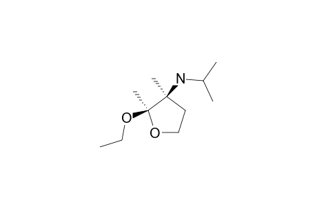CIS-2-ETHOXY-3-(N-ISOPROPYLAMINO)-2,3-DIMETHYLOXOLANE