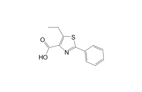 5-Ethyl-2-phenyl-1,3-thiazole-4-carboxylic acid