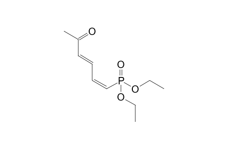 Diethyl (1Z,3E)-4-acetylbuta-1,3-dienylphosphonate