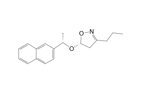 (5R)-5-[(S)-1-(2-Naphthyl)ethoxy]-3-propyl-4,5-dihydroisioxazole