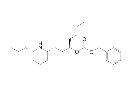 rel-[2S,6S,2(3R)]-2-[3-[[(benzyloxy)carbonyl]oxy]heptyl]-6-propylpiperidine