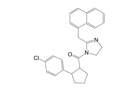 1-{[2-(4-chlorophenyl)cyclopentyl]carbonyl}-2-(1-naphthylmethyl)-4,5-dihydro-1H-imidazole
