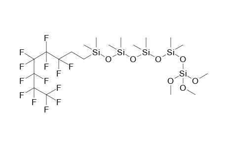 9-(3,3,4,4,5,5,6,6,7,7,8,8,8-tridecafluorooctyl)-3,3,5,5,7,7,9,9-octamethyl-1,1,1-trimethoxypentasiloxane