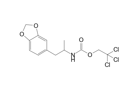 2,2,2-trichloroethyl 1-(benzo[d][1,3]dioxol-5-yl)propan-2-ylcarbamate