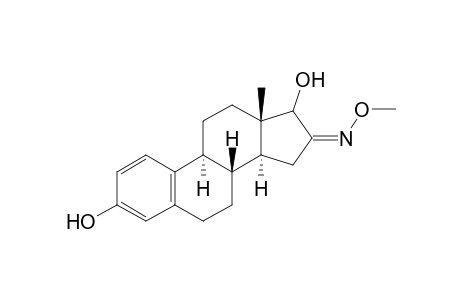 Estra-1,3,5(10)-trien-16-one, 3,17-dihydroxy-, O-methyloxime, (17.beta.)-