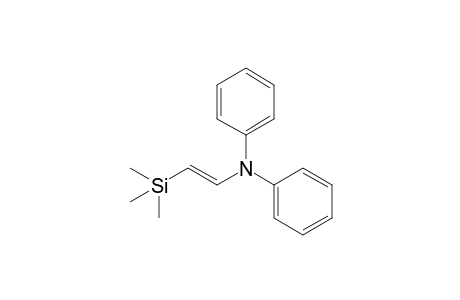 N-phenyl-N-(2-trimethylsilylethenyl)aniline