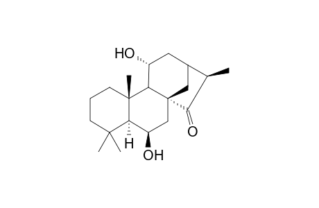(16R)-Ent-6.beta.,11.alpha.-dihydroxykaur-15-one