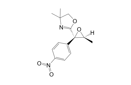 4,4-Dimethyl-2-[(2R,3S)-3-methyl-2-(4-nitrophenyl)-2-oxiranyl]-5H-oxazole