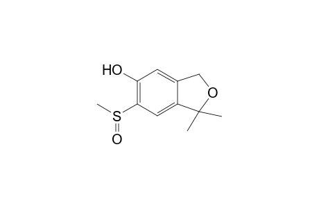 3,3-Dimethyl-6-hydroxy-5-(methylsulfinyl)benzo[c]-dihydrofuran