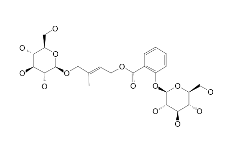 2-HYDROXY-(2'E)-PRENYL-BENZOATE-2,4'-DI-O-BETA-D-GLUCOPYRANOSIDE