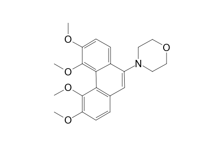 4-(3,4,5,6-tetramethoxy-9-phenanthryl)morpholine