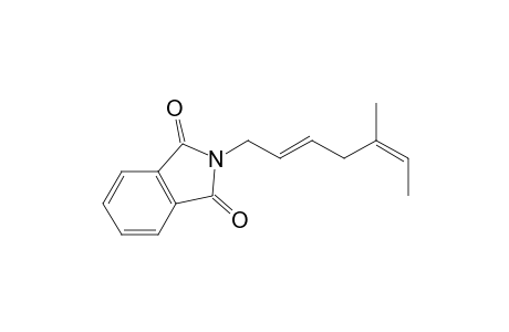 2-((2E,5Z)-5-Methylhepta-2,5-dienyl)isoindoline-1,3-dione