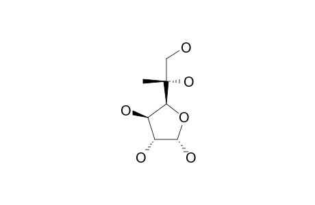5-C-METHYL-D-GLUCOSE;(F-ALPHA)