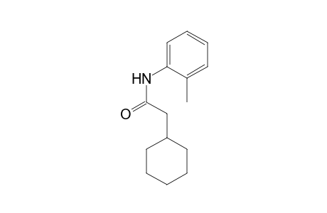 2-Cyclohexyl-N-(2-methylphenyl)acetamide