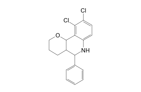 1,2-Dichloro-6-phenyl-6,6a,7,8,9,10a-hexahydropyrano[3,2-c[quinoline isomer
