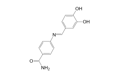 Benzamide, 4-[(3,4-dihydroxybenzylidene)amino]-