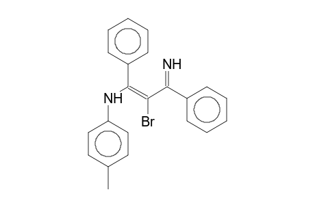 Benzenemethanamine, .alpha.-(1-bromo-2-imino-2-phenylethylidene)-N-(4-methylphenyl)-