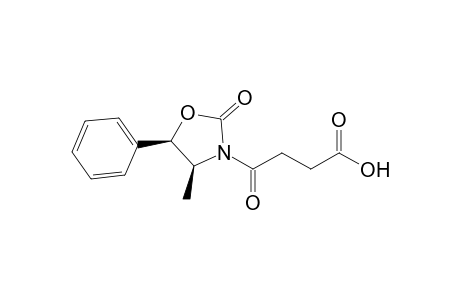 4-[(4S,5R)-4-methyl-2-oxo-5-phenyl-1,3-oxazolidin-3-yl]-4-oxobutanoic acid