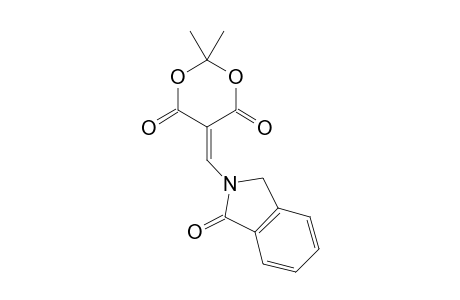 2,2-Dimethyl-5-[N-(1'-oxo-2',3'-dihydroisoindol-2'-yl)methylene]-1,3-dioxane-4,6-dione