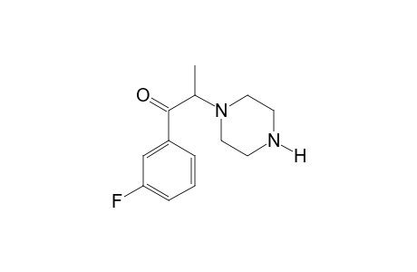 1-(3-Fluorophenyl)-2-(1-piperazino)propan-1-one