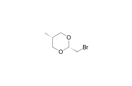 cis-2-Bromomethyl-5-methyl-1,3-dioxane