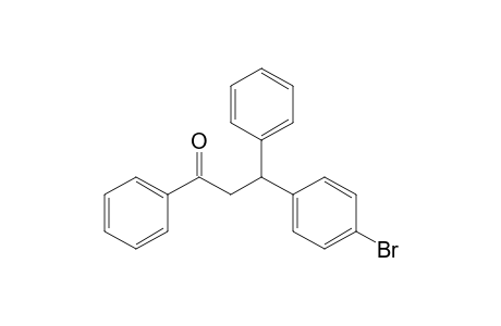 3-(4-bromophenyl)-1,3-diphenyl-1-propanone