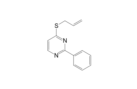 4-(allylthio)-2-phenylpyrimidine