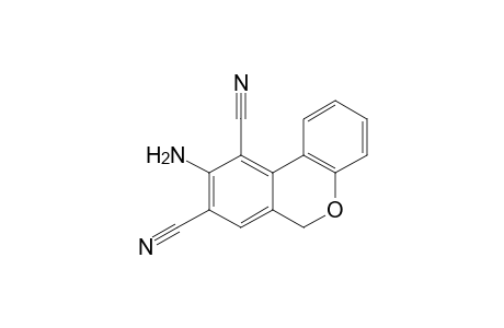 9-Amino-6H-benzo[c]chromene-8,10-dicarbonitrile