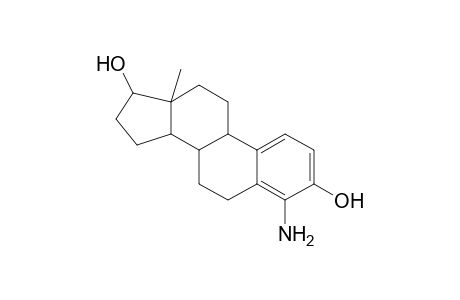 Estra-1(10),2,4-triene-3,17-diol, 4-amino-