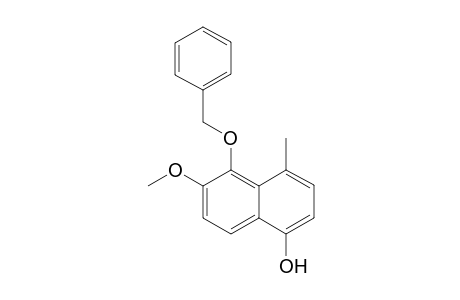 5-Benzyloxy-6-methoxy-4-methyl-1-naphthol