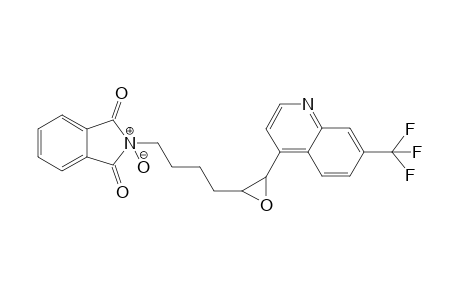 N-{4-[3'(7''-trifluoromethylquinolin-4''-yl)oxiran-2'-yl]butyl}phthalimide 1''oxide