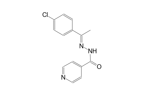 N'-[(E)-1-(4-chlorophenyl)ethylidene]isonicotinohydrazide