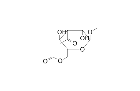 METHYL 3-DEOXY-3-C-ACETYL-6-O-ACETYL-ALPHA-D-MANNOPYRANOSIDE