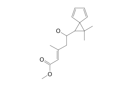 METHYL-5-HYDROXY-3-METHYL-5-(2',2'-DIMETHYLSPIRO-[2,4]-HEPTA-4',6'-DIEN-1'-YL)-2-PENTANOATE