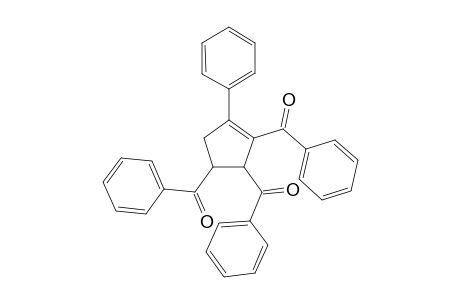 1-Phenyl-r-2,t-4,c-5-5-tribenzoyl-1-cyclopentene