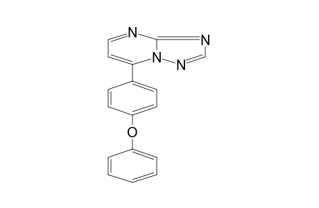 7-(p-PHENOXYPHENYL)-s-TRIAZOLO[1,5-a]PYRIMIDINE
