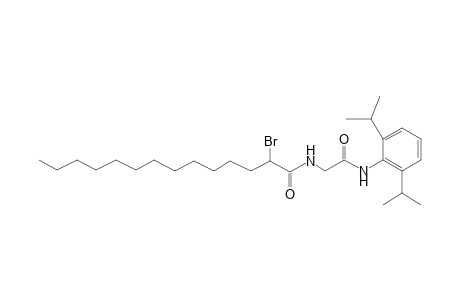 2-Bromo-N-[2-(2,6-diisopropylanilino)-2-oxoethyl]tetradecanamide