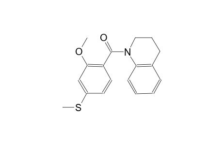 1-[2-methoxy-4-(methylsulfanyl)benzoyl]-1,2,3,4-tetrahydroquinoline
