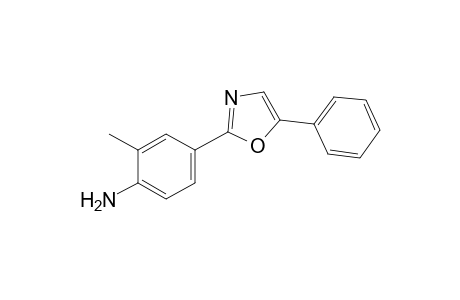 Benzenamine, 2-methyl-4-(5-phenyl-2-oxazolyl)-