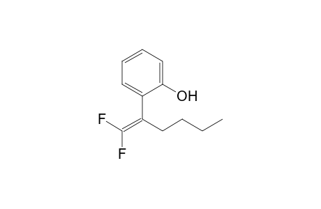 o-(1-Butyl-2,2-difluorovinyl)phenol