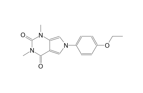 6-(4-ethoxyphenyl)-1,3-dimethyl-1H-pyrrolo[3,4-d]pyrimidine-2,4(3H,6H)-dione