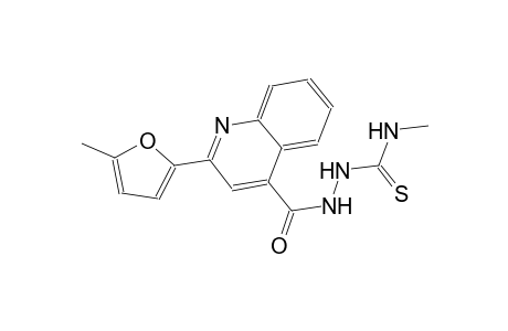 N-methyl-2-{[2-(5-methyl-2-furyl)-4-quinolinyl]carbonyl}hydrazinecarbothioamide