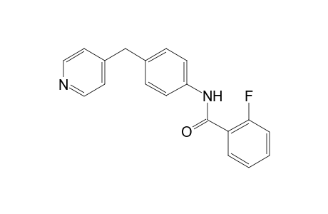 2-Fluoro-N-(4-pyridin-4-ylmethyl-phenyl)-benzamide
