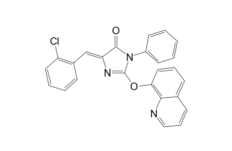 5-(2-Chlorobenzylidene)-3-(phenyl)-2-(8-quinolinoxy)-4H-imidazolin-4-one