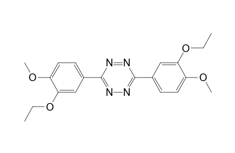 3,6-bis(3'-ethoxy-4'-methoxyphenyl)-1,2,4,5-tetrazine