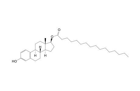 (17.beta.)-Estra-1,3,5(10)-triene-3,17-diol hexadecanoate