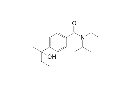 N,N-Diisopropyl-4-(1-hydroxy-1-ethylpropyl)benzamide
