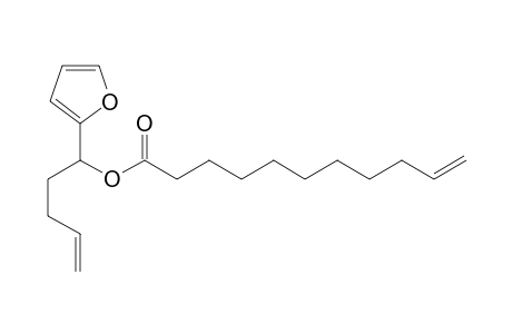 1-(furan-2-yl)pent-4-enyl undec-10-enoate