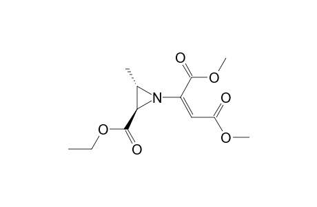 (S*,R*)-E-3-METHYL-ALPHA',BETA'-DIMETHOXYCARBONYL-2-ETHOXYCARBONYL-N-VINYLAZIRIDINE